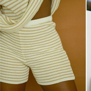 NWT Sabo Skirt Samia Knit Shorts, Size Small